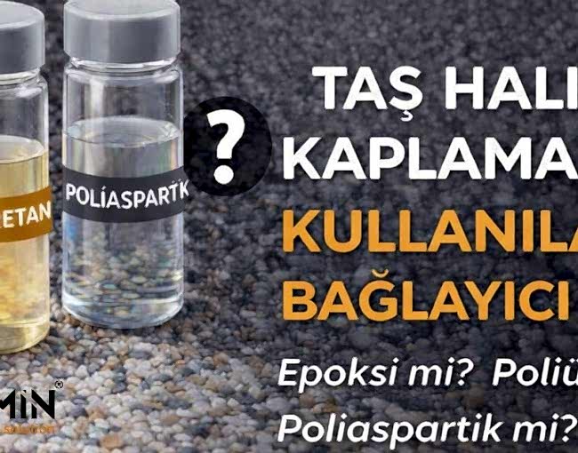 Taş halı bağlayıcı reçine türleri karşılaştırması