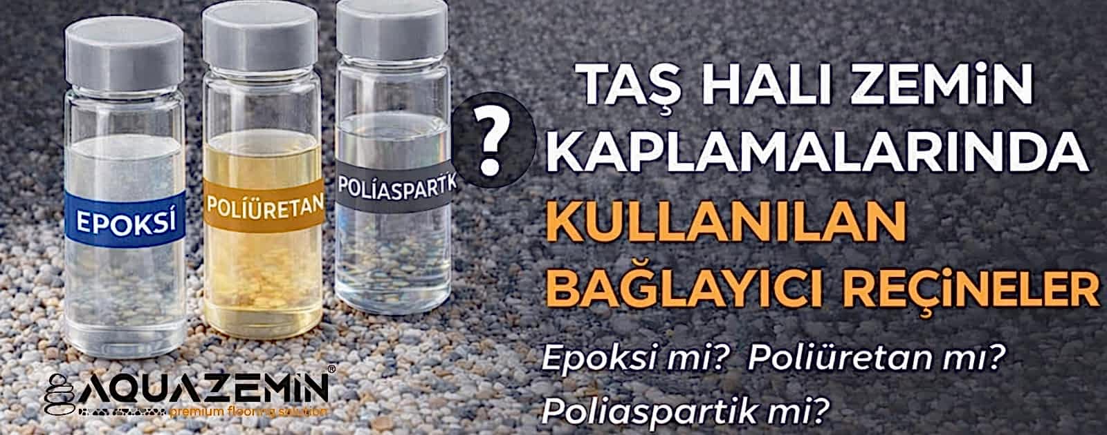 Taş halı bağlayıcı reçine türleri karşılaştırması
